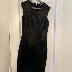 Bardot Black Snake Dress